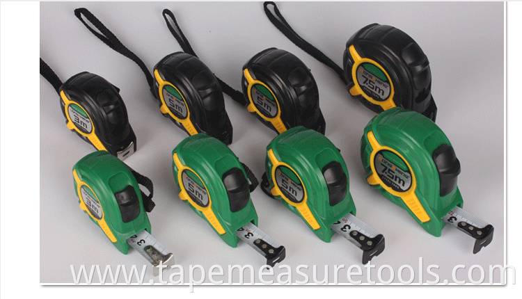 New steel tape measure 3 meters 5 meters 7.5 meters m high precision and wear resistance tape measure ruler box ruler